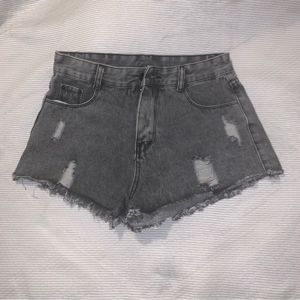 SHEIN Distressed 🥰Y2kShorts med (#56)